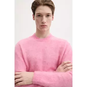 Sunflower pulover de lana barbati, culoarea roz, 3060 imagine