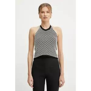 Simona Corsellini top femei, culoarea negru, P25CPTOO04 imagine