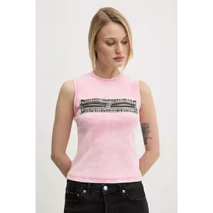 Diesel top T-ARTED culoarea roz, A16623.0AKBU imagine