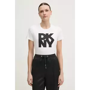 Dkny tricou femei, culoarea alb, P5AHSWNA imagine