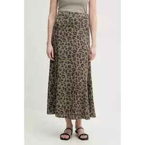 BA&SH fusta BLAIRE culoarea gri, midi, drept, 1E25BLAI imagine