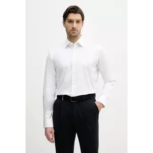 BOSS camasa barbati, culoarea alb, cu guler clasic, regular, 50527242 imagine