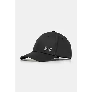 Under Armour sapca Sportstyle Metal culoarea negru, neted, 1389695 imagine