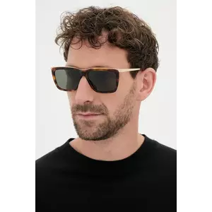 Saint Laurent ochelari de soare barbati, culoarea auriu, SL 765 imagine