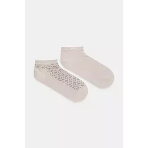 BOSS sosete 2-pack barbati, culoarea bej, 50524521 imagine