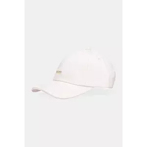 BOSS șapcă de baseball din bumbac culoarea roz, cu imprimeu, 50533367 imagine