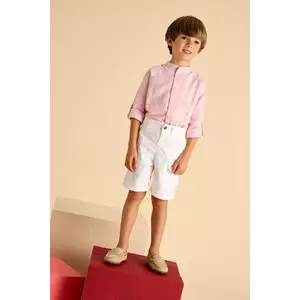 Mayoral pantaloni scurti copii culoarea alb, 3223 imagine