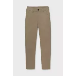 Mayoral pantaloni copii culoarea verde, neted, 530 imagine