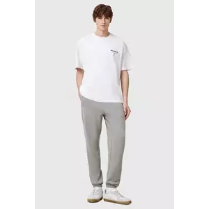 AllSaints pantaloni de trening din bumbac RAVEN SWEATPANT culoarea gri, neted, M031TA imagine
