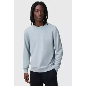 AllSaints hanorac de bumbac RAVEN CREW barbati, neted, M037NB imagine