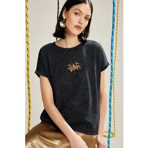 Medicine tricou din bumbac culoarea gri imagine