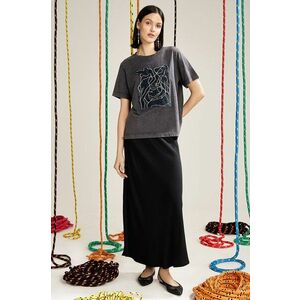 Medicine tricou din bumbac culoarea gri imagine