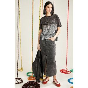 Medicine tricou din bumbac culoarea gri imagine