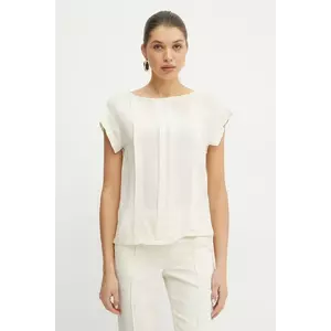 Silvian Heach bluza DACEBI femei, culoarea bej, neted, GPP25162BL imagine