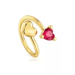 Tous inel de argint placat cu aur 11 1004327011 imagine