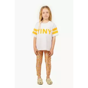 Tinycottons colanți de înot pentru copii GARDEN LEGGINGS culoarea portocaliu, SS25-288 imagine