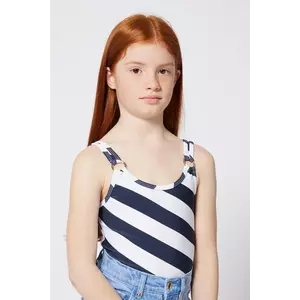 Michael Kors costum de baie dintr-o bucată pentru copii culoarea albastru marin, R30299 imagine