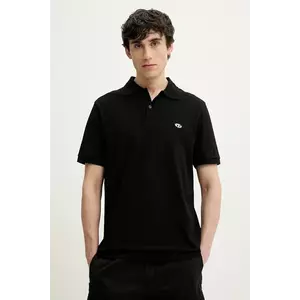 Diesel polo de bumbac T-REJUST-DOVAL-PJ POLO SHIRT culoarea negru, neted, A15057.0AIJR imagine