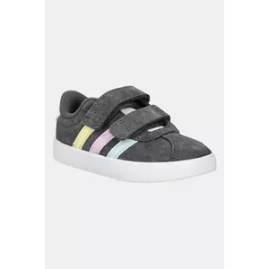 adidas sneakers pentru copii VL COURT 3.0 culoarea gri, JH6308 imagine