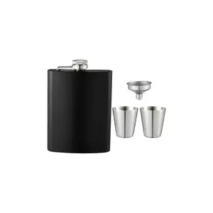 Dorre ploscă și pahare Pocket flask 230 ml imagine