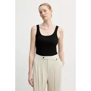 Gestuz top culoarea negru, 10910067 imagine