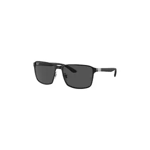 Ray-Ban ochelari de soare culoarea negru, 0RB3721 imagine