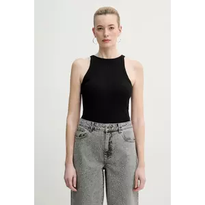 Gestuz top culoarea negru, 10910297 imagine