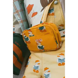 Tinycottons borseta copii READERS FANNY BAG culoarea galben, SS25-406 imagine