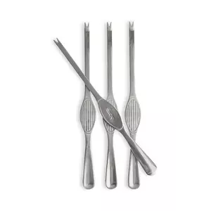 Sagaform set de cuțite pentru crustacee Sivan 4-pack culoarea gri imagine