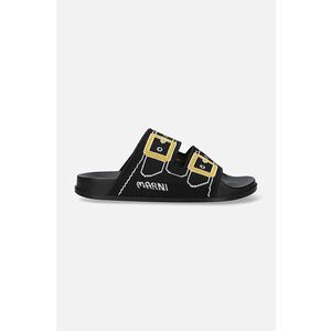 Marni papuci Sandal bărbați, culoarea negru SAMR003802.P4547-POMARA imagine