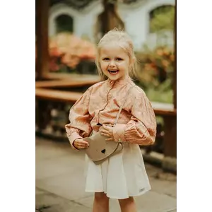 Donsje bluza copii Mieke Blouse culoarea portocaliu, modelator, 4096900 imagine