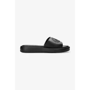 Mexx papuci ROSA PACHA femei, culoarea negru, cu platforma, MI001603251W imagine