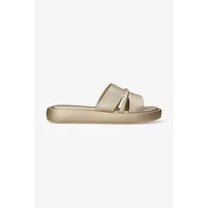 Mexx papuci LOTUS II PACHA femei, culoarea auriu, cu platforma, MI001602251W imagine