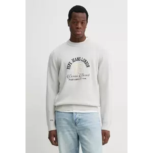 Pepe Jeans pulover LIONEL barbati, culoarea gri, PM702516 imagine