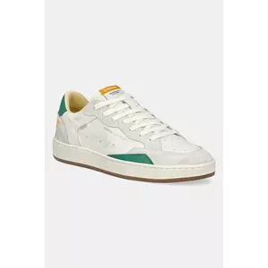 Crime London sneakers din piele CHELSEA barbati, culoarea bej, 14200PP7 imagine