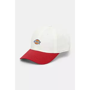 Dickies șapcă de baseball din bumbac culoarea bej, cu imprimeu, DK0A4Z6LC481 imagine