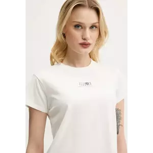 MM6 Maison Margiela tricou din bumbac femei, culoarea alb, S52GC0327.S24312 imagine