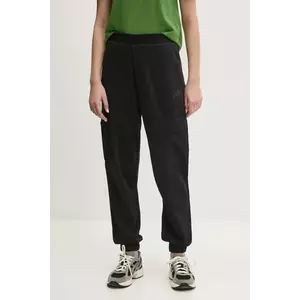 adidas pantaloni de trening City Escape femei, culoarea negru, uni, JF3417 imagine