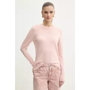 MICHAEL Michael Kors pulover de lana femei, culoarea roz, light imagine