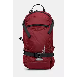 Jack Wolfskin rucsac Velocity 12 culoarea bordo, mare, cu imprimeu, 2010303 imagine