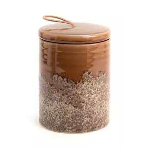 home & lifestyle recipient cu capac culoarea maro imagine