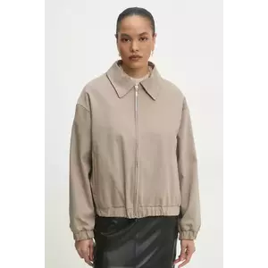 Answear Lab geaca culoarea bej, de tranzitie imagine