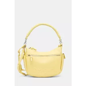 Desigual poseta HALF ASTANA FANTASY culoarea galben, 25SAXPBU imagine