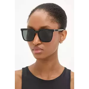 Saint Laurent ochelari de soare femei, culoarea negru, SL M146 imagine