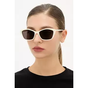 Saint Laurent ochelari de soare femei, culoarea bej, SL 775 imagine