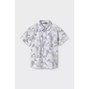 Mayoral camasa de bumbac pentru copii culoarea gri, 6138 imagine