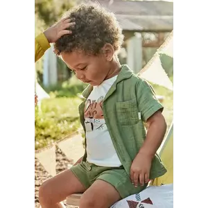 Mayoral camasa de bumbac pentru copii culoarea verde, 1111 imagine