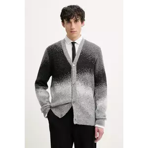 Desigual cardigan din amestec de lana MANCHESTER culoarea gri, 25SMJF12 imagine
