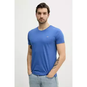 Gant tricou din bumbac barbati, neted imagine