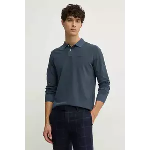Pepe Jeans longsleeve din bumbac NEW OLIVER GD LS neted, PM542213 imagine